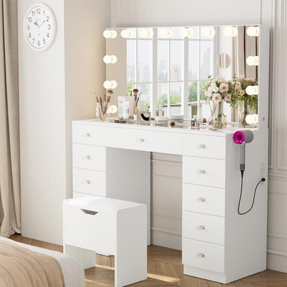 Hollywood-Style Vanity Table